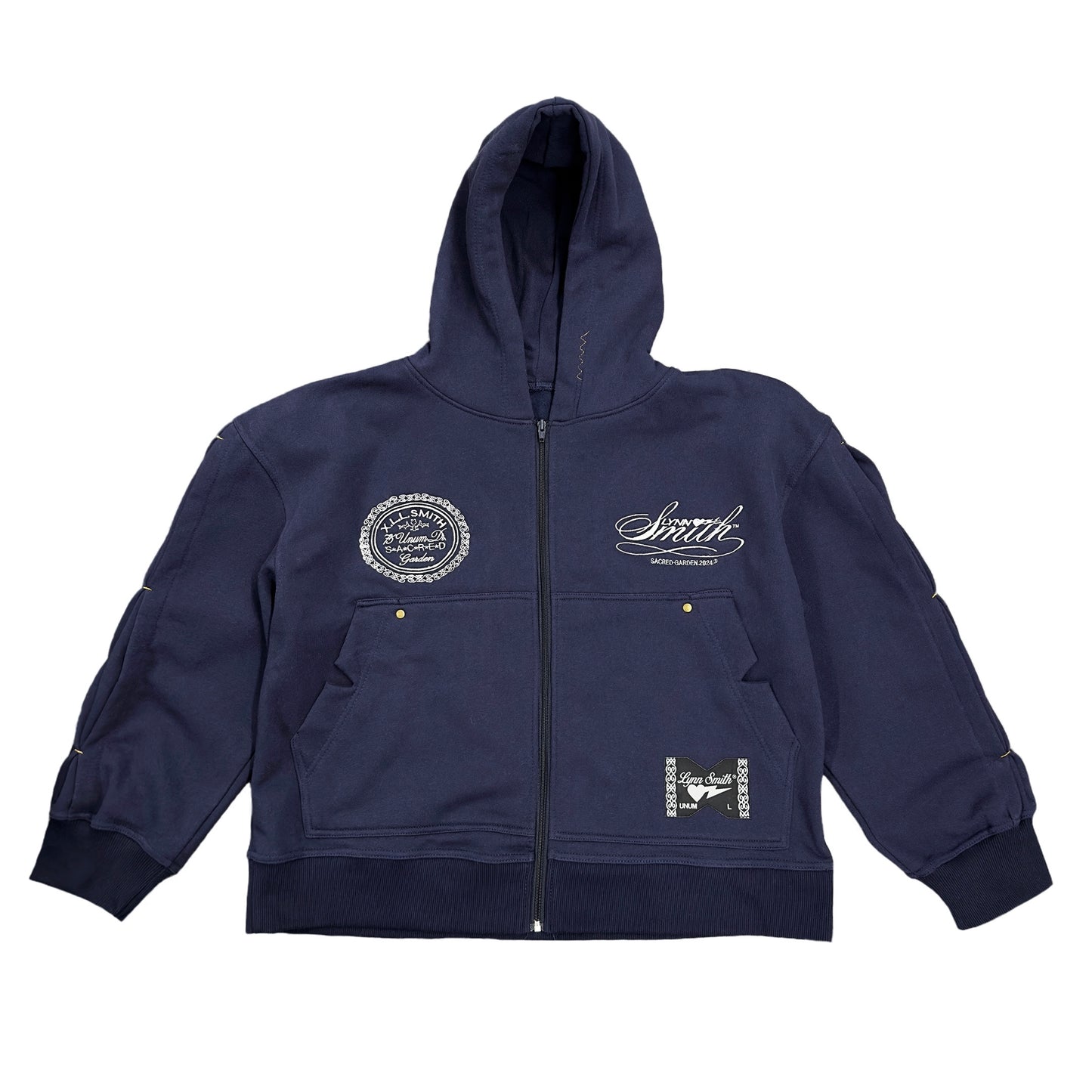 EMERY PLEATED HOODIE