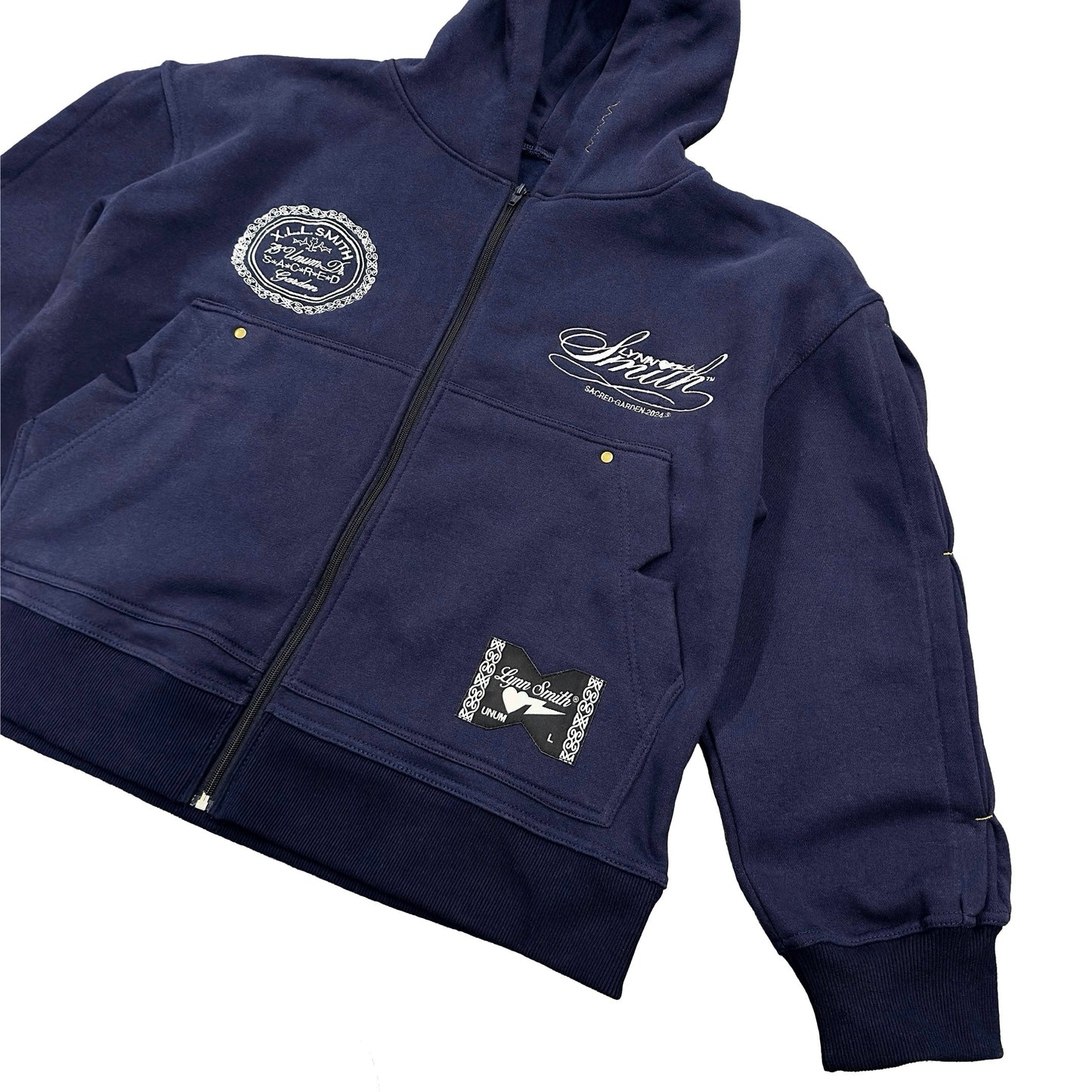 EMERY PLEATED HOODIE