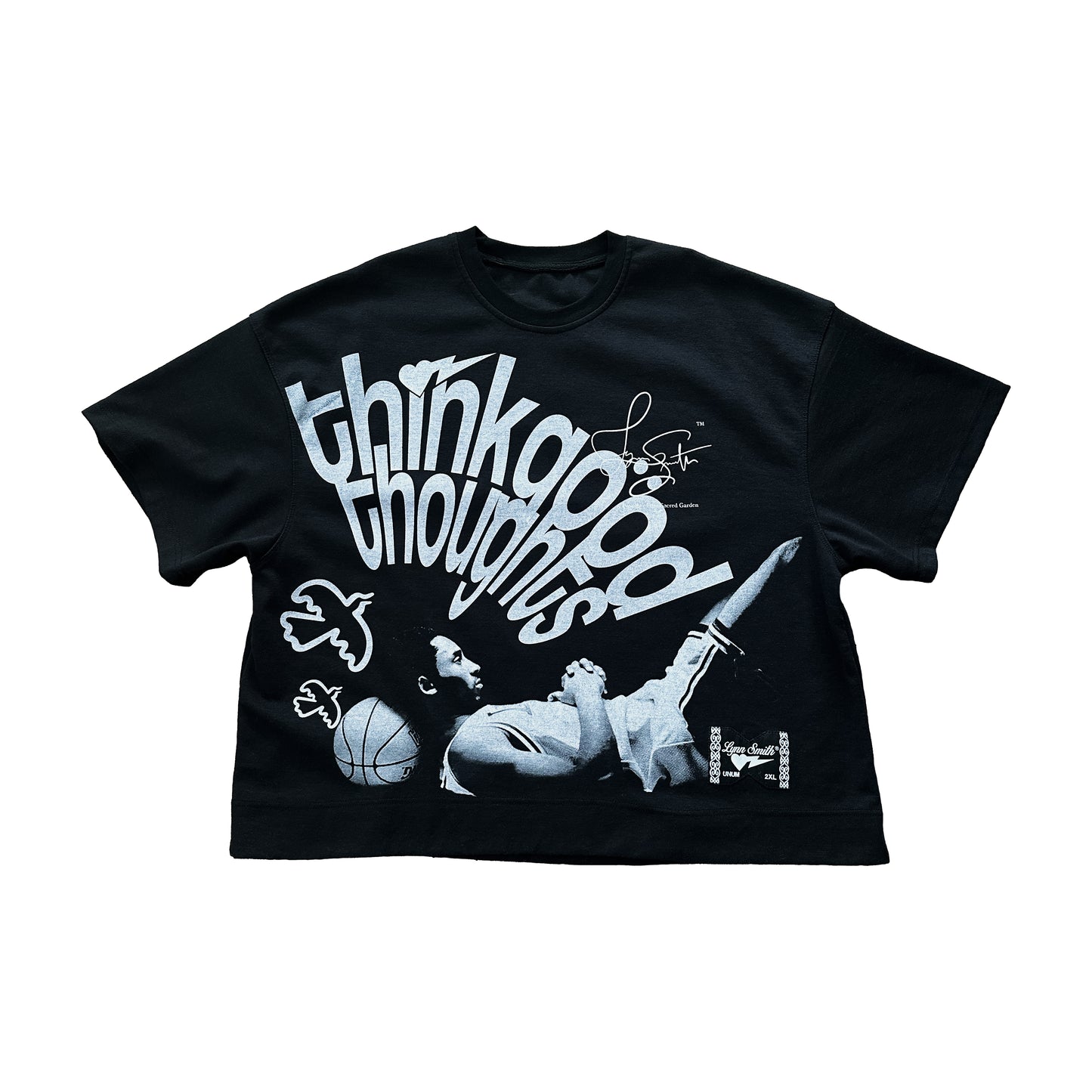 "REFUGE" KOBE THINK GOOD THOUGHTS TEE