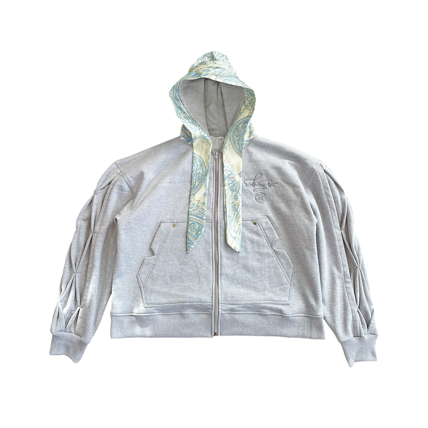 AMARA SILK FLEECE HOODIE