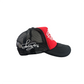 VARSITY RED THINK GOOD THOUGHTS TRUCKER HAT