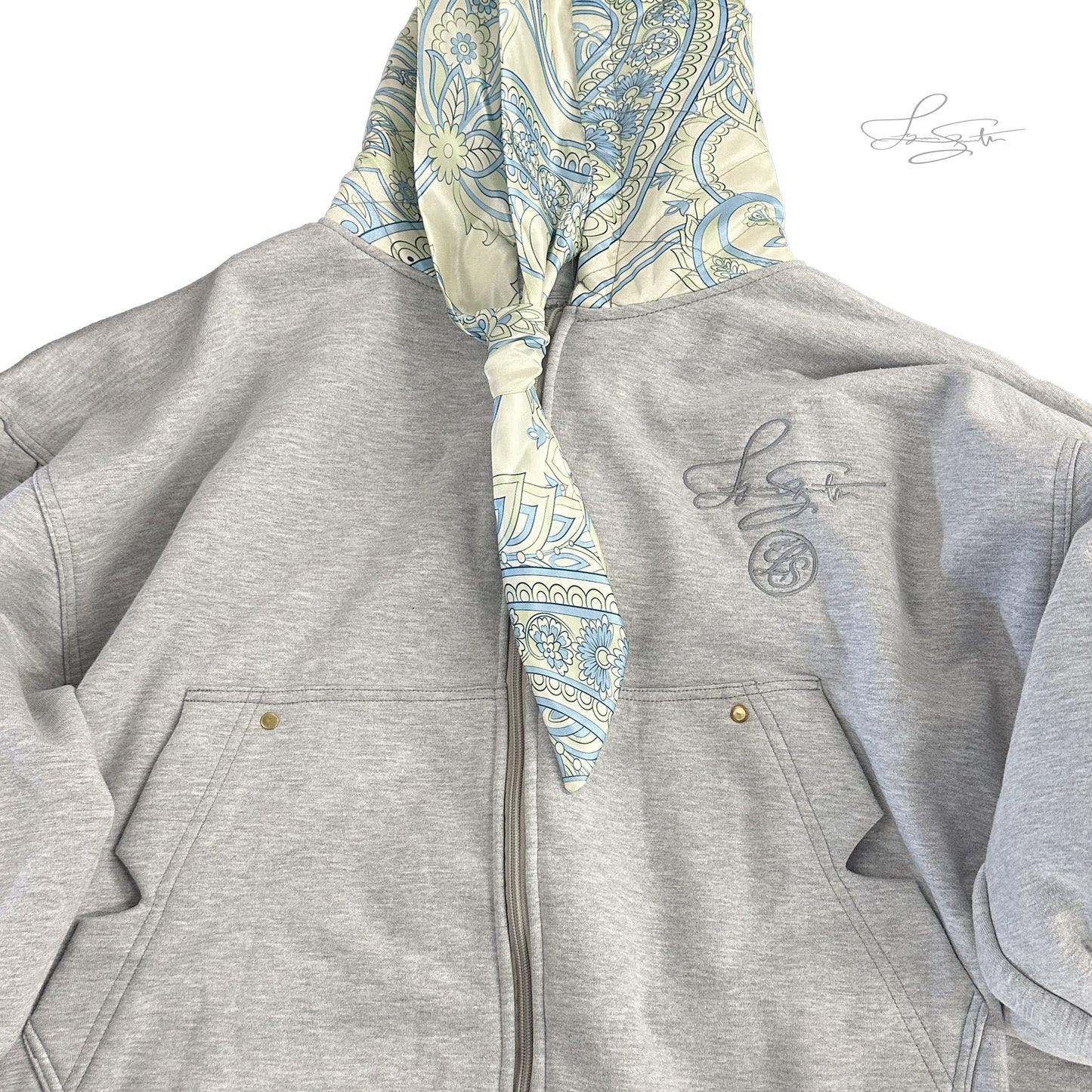 AMARA SILK FLEECE HOODIE