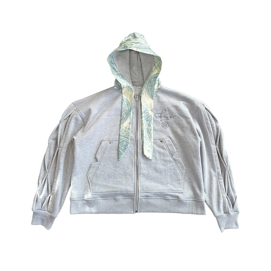 AMARA SILK FLEECE HOODIE